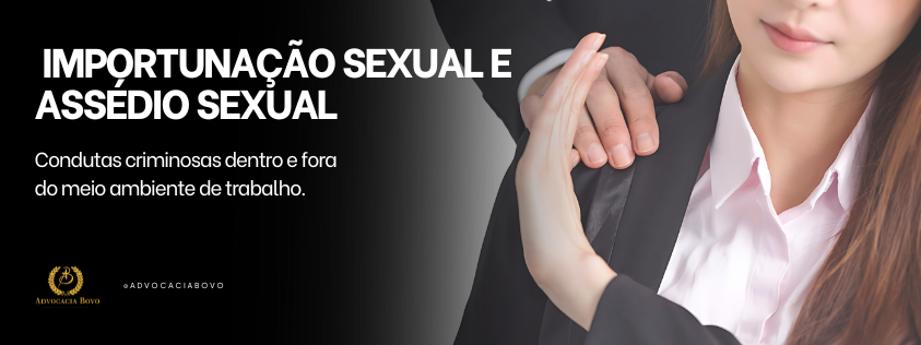 Importunação sexual e assedio sexual